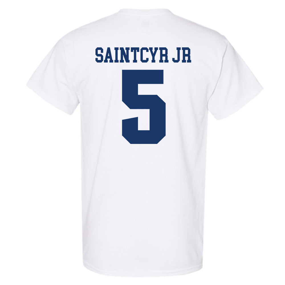 Francis Marion - NCAA Men's Basketball : Farid SaintCyr Jr - Classic Shersey T-Shirt-1