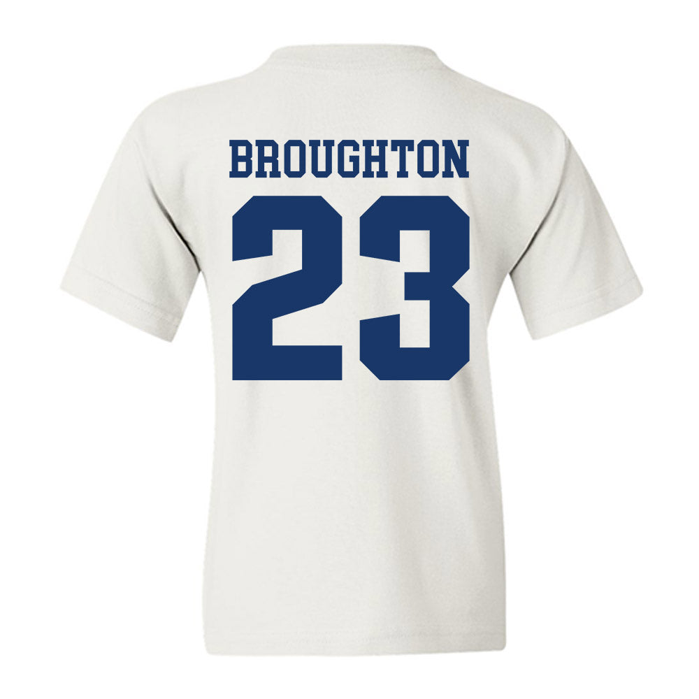 Francis Marion - NCAA Men's Basketball : Jaden Broughton - Classic Shersey Youth T-Shirt-1