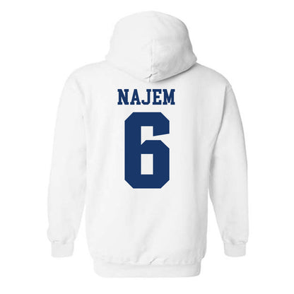 Francis Marion - NCAA Men's Soccer : Toufik Najem - Classic Shersey Hooded Sweatshirt-1