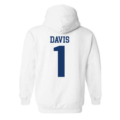 Francis Marion - NCAA Men's Basketball : Shannon Davis - Classic Shersey Hooded Sweatshirt-1