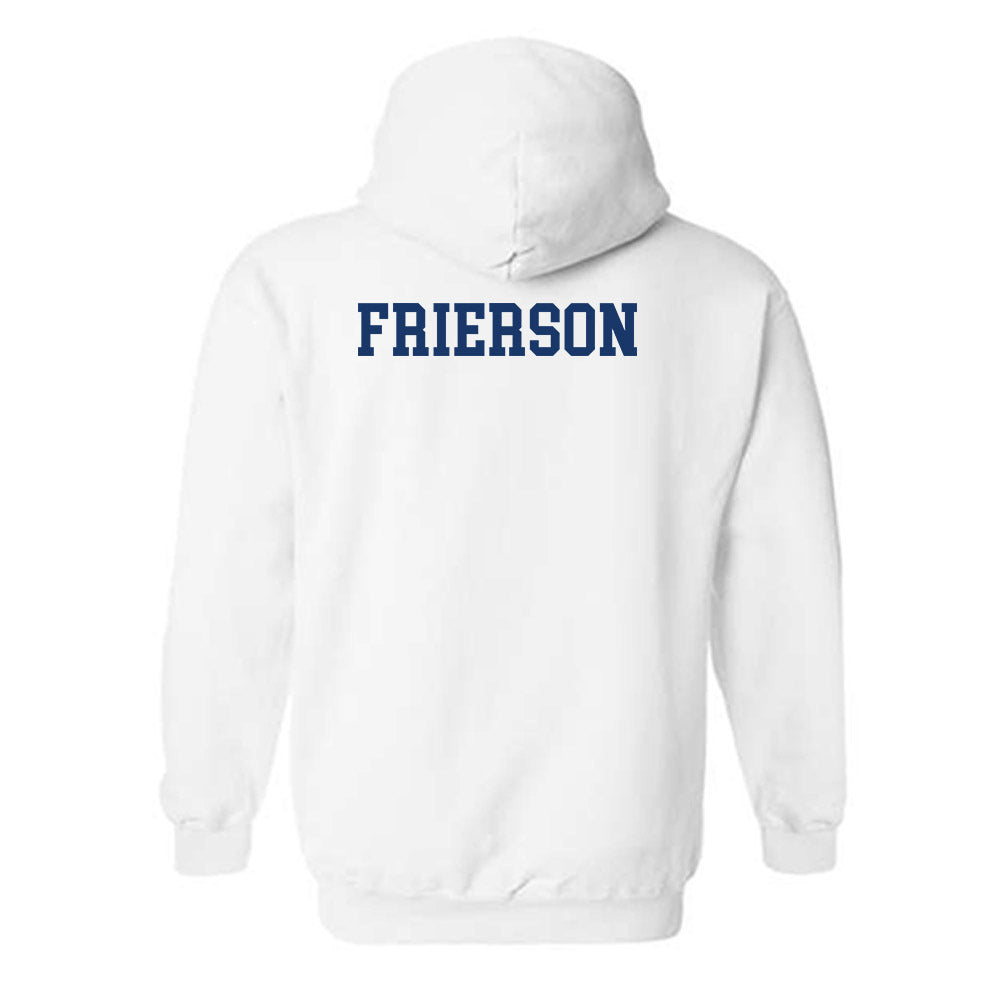 Francis Marion - NCAA Men's Track & Field : Messiah Frierson - Classic Shersey Hooded Sweatshirt-1