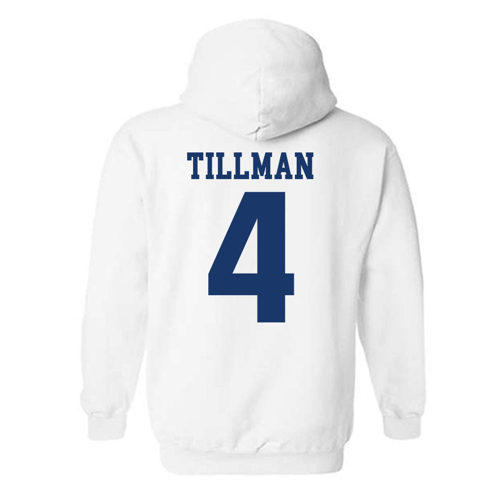Francis Marion - NCAA Men's Basketball : AuMauri Tillman - Classic Shersey Hooded Sweatshirt-1