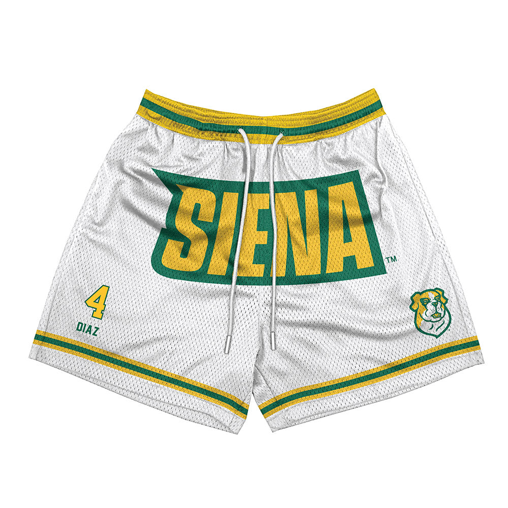 Siena - NCAA Women's Basketball : Dany Diaz - Shorts-0