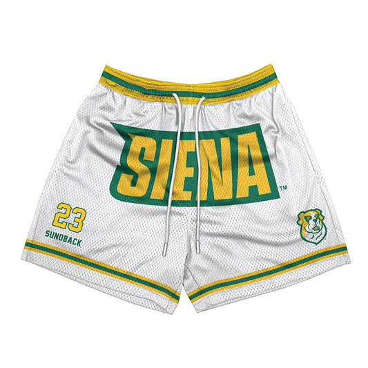 Siena - NCAA Women's Basketball : Grace Sundback - Shorts-0