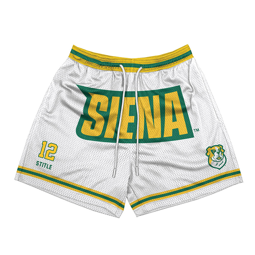 Siena - NCAA Men's Lacrosse : Ike Stitle - Shorts-0