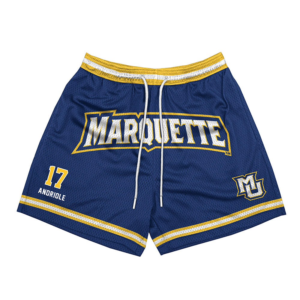 Marquette - NCAA Men's Lacrosse : Thomas Andriole - Shorts-0