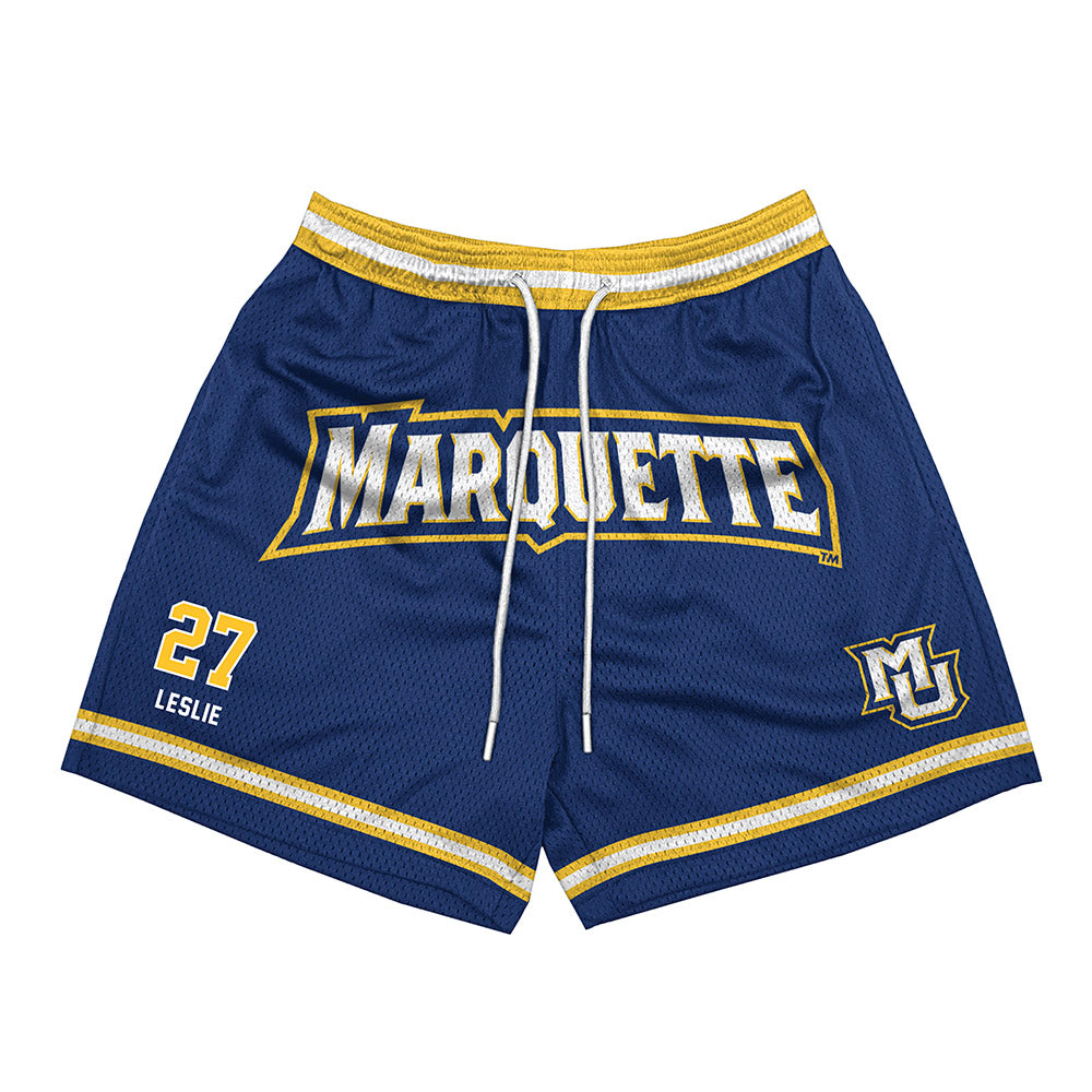 Marquette - NCAA Men's Lacrosse : Parker Leslie - Shorts-0