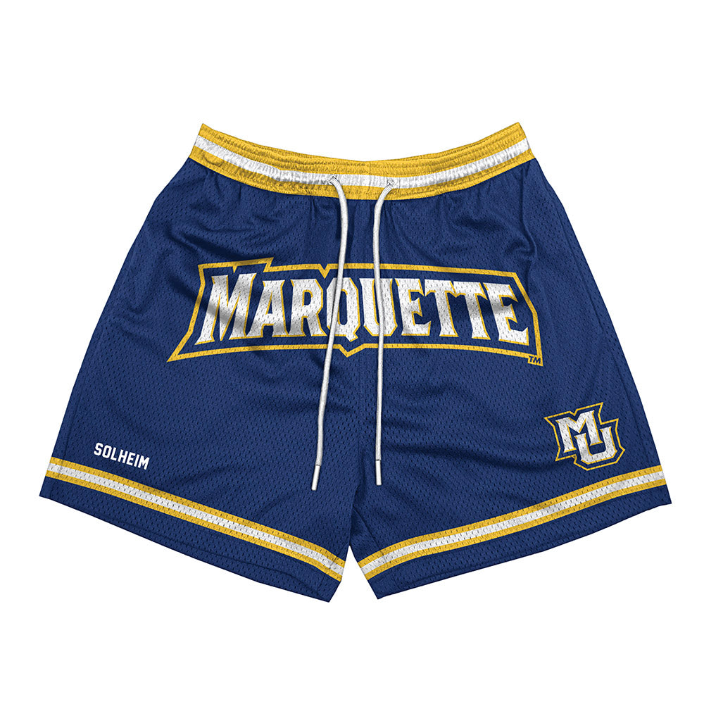 Marquette - NCAA Men's Tennis : Even Solheim - Shorts-0