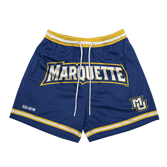 Marquette - NCAA Men's Tennis : Even Solheim - Shorts-0