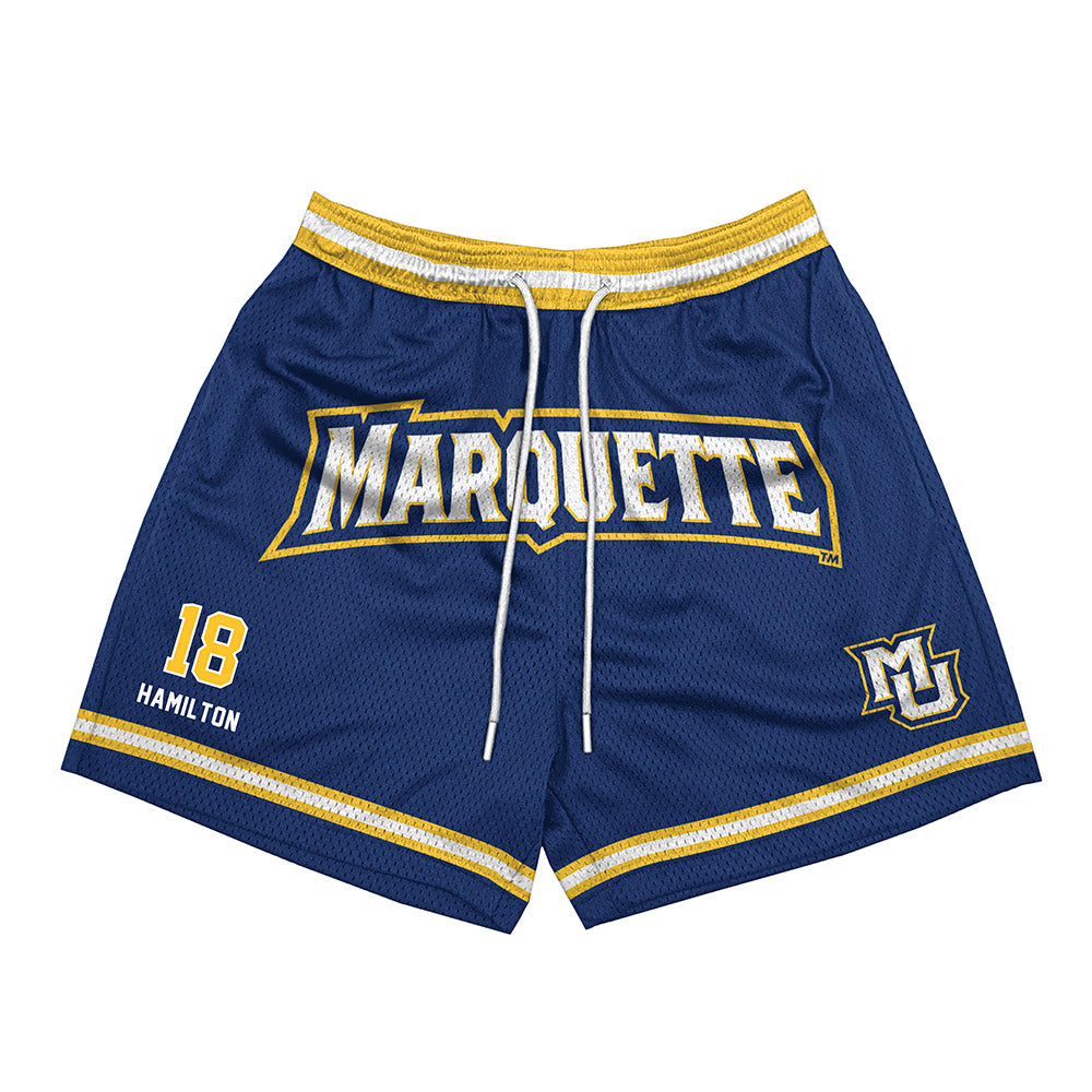 Marquette - NCAA Men's Basketball : Caedin Hamilton - Shorts-0