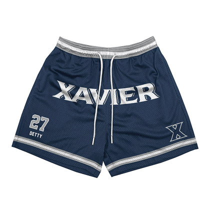 Xavier - NCAA Men's Soccer : Ely Detty - Shorts-0