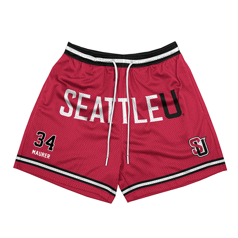 Seattle - NCAA Men's Basketball : Austin Maurer - Shorts-0