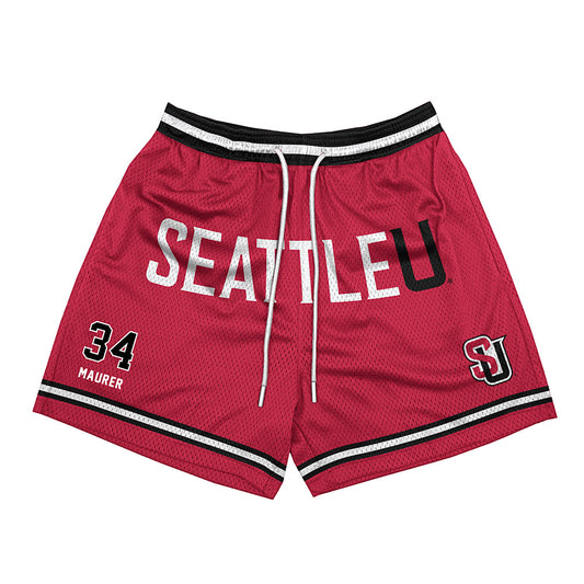 Seattle - NCAA Men's Basketball : Austin Maurer - Shorts-0