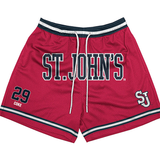 St. Johns - NCAA Men's Lacrosse : Henry Coke - Shorts-0