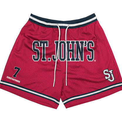 St. Johns - NCAA Men's Basketball : Fotis Konstantinidis - Shorts-0