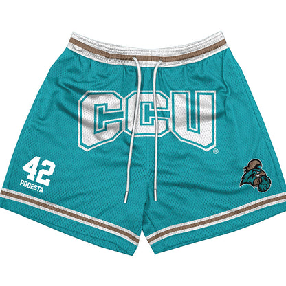 Coastal Carolina - NCAA Football : Roland Podesta - Shorts-0