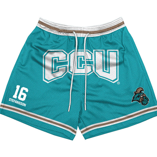 Coastal Carolina - NCAA Men's Soccer : Gudjon Stefansson - Shorts-0