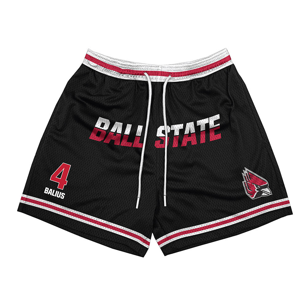 Ball State - NCAA Baseball : Gavin Balius - Shorts-0