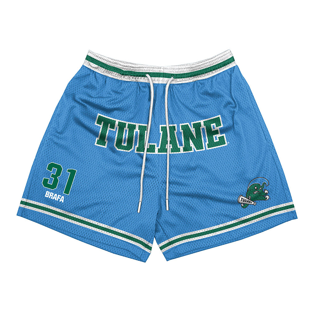 Tulane - NCAA Baseball : Jack Brafa - Shorts-0
