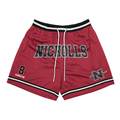 Nicholls State - NCAA Football : Elijah Sabbatini - Shorts-0