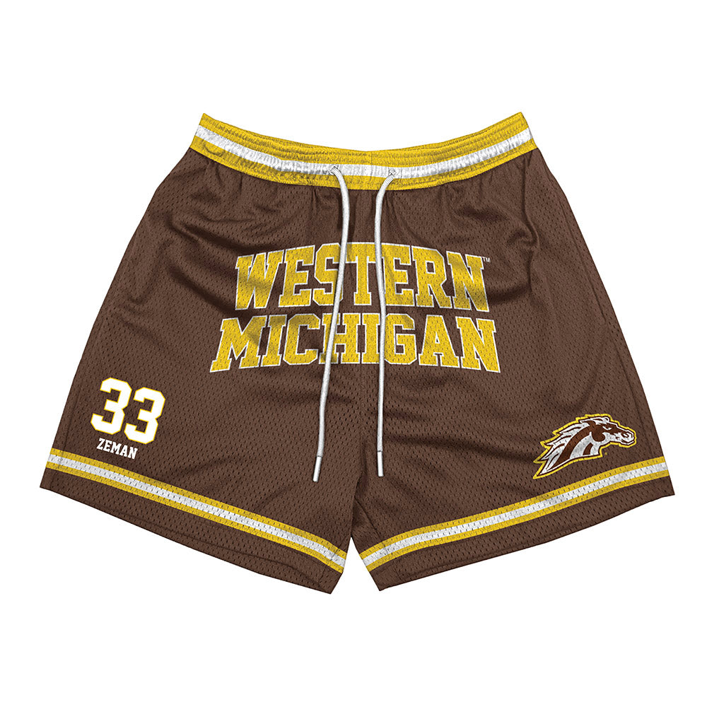 Western Michigan - NCAA Football : Zachary Zeman - Shorts-0