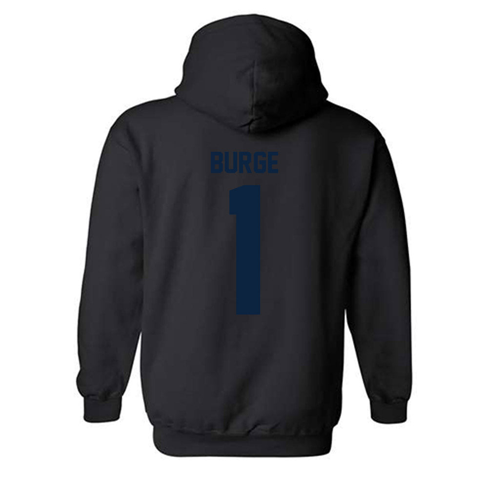 Syracuse - NCAA Women's Volleyball : Charis Burge - Classic Shersey Hooded Sweatshirt-1