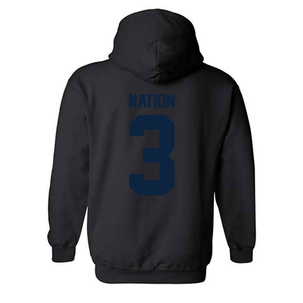 Syracuse - NCAA Women's Field Hockey : Henrietta Nation - Classic Shersey Hooded Sweatshirt-1
