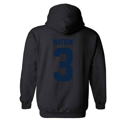 Syracuse - NCAA Women's Field Hockey : Henrietta Nation - Classic Shersey Hooded Sweatshirt-1
