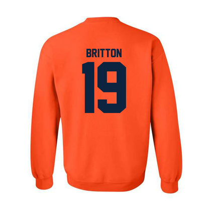 Syracuse - NCAA Women's Lacrosse : Gracie Britton - Classic Shersey Crewneck Sweatshirt-1