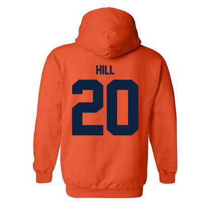 Syracuse - NCAA Football : Tylik Hill - Classic Shersey Hooded Sweatshirt-1