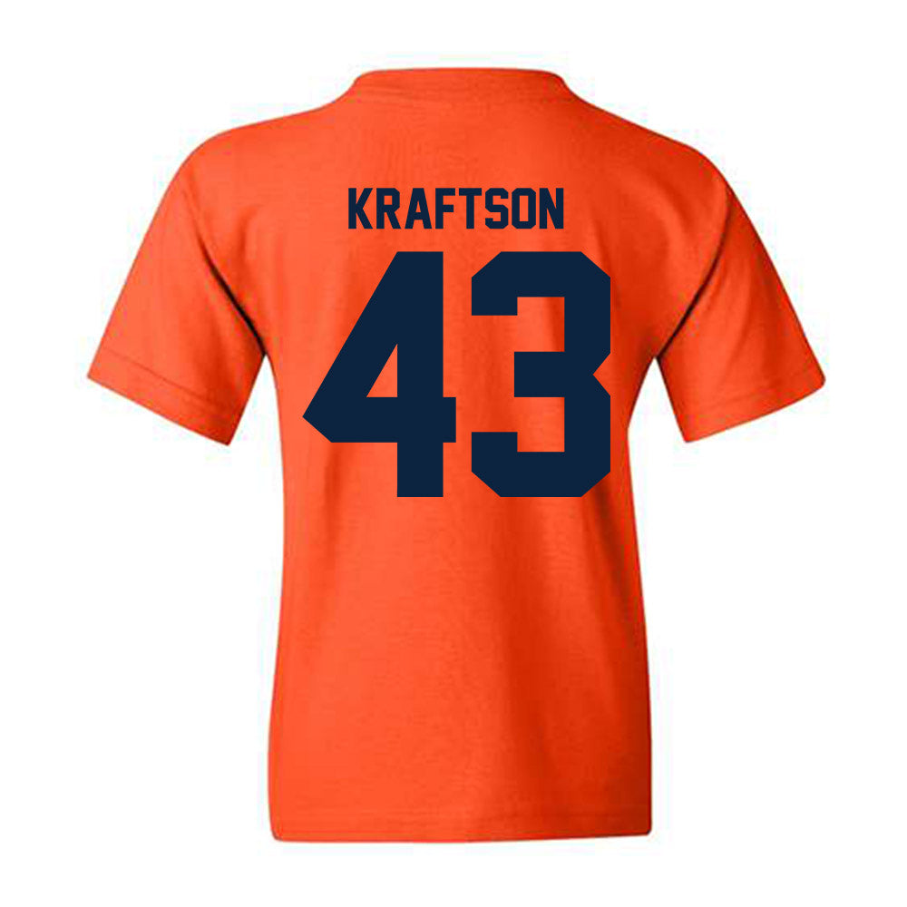 Syracuse - NCAA Men's Lacrosse : Charlie Kraftson - Classic Shersey Youth T-Shirt-1