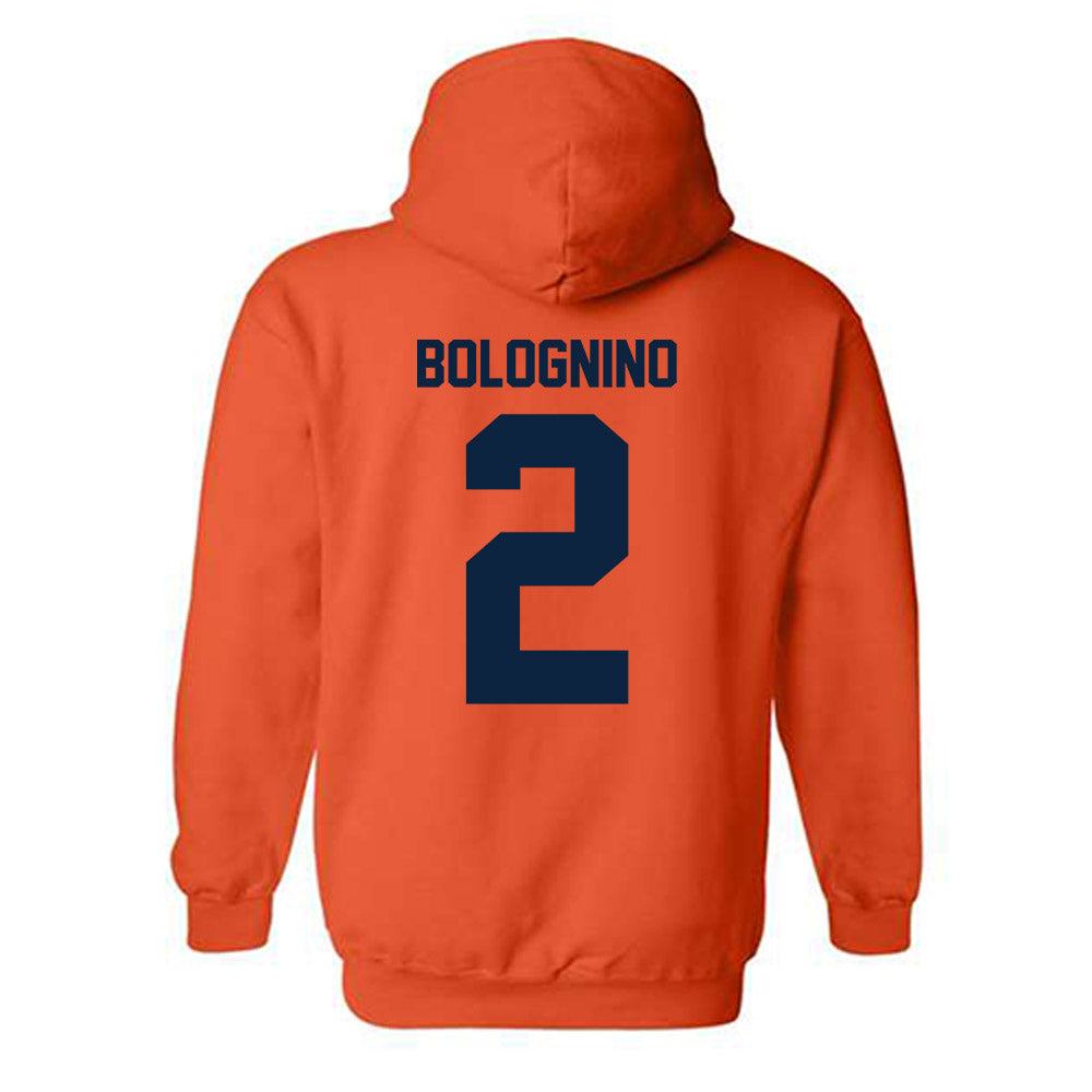 Syracuse - NCAA Men's Lacrosse : Vincent Bolognino - Classic Shersey Hooded Sweatshirt-1