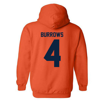 Syracuse - NCAA Women's Basketball : Sophie Burrows - Classic Shersey Hooded Sweatshirt-1