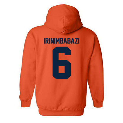 Syracuse - NCAA Men's Soccer : Ivan Irinimbabazi - Classic Shersey Hooded Sweatshirt-1