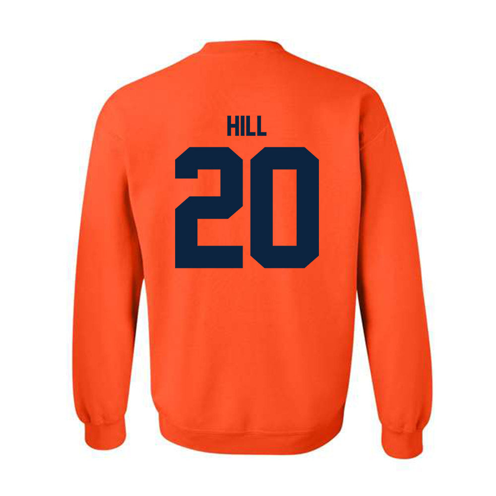 Syracuse - NCAA Football : Tylik Hill - Classic Shersey Crewneck Sweatshirt-1