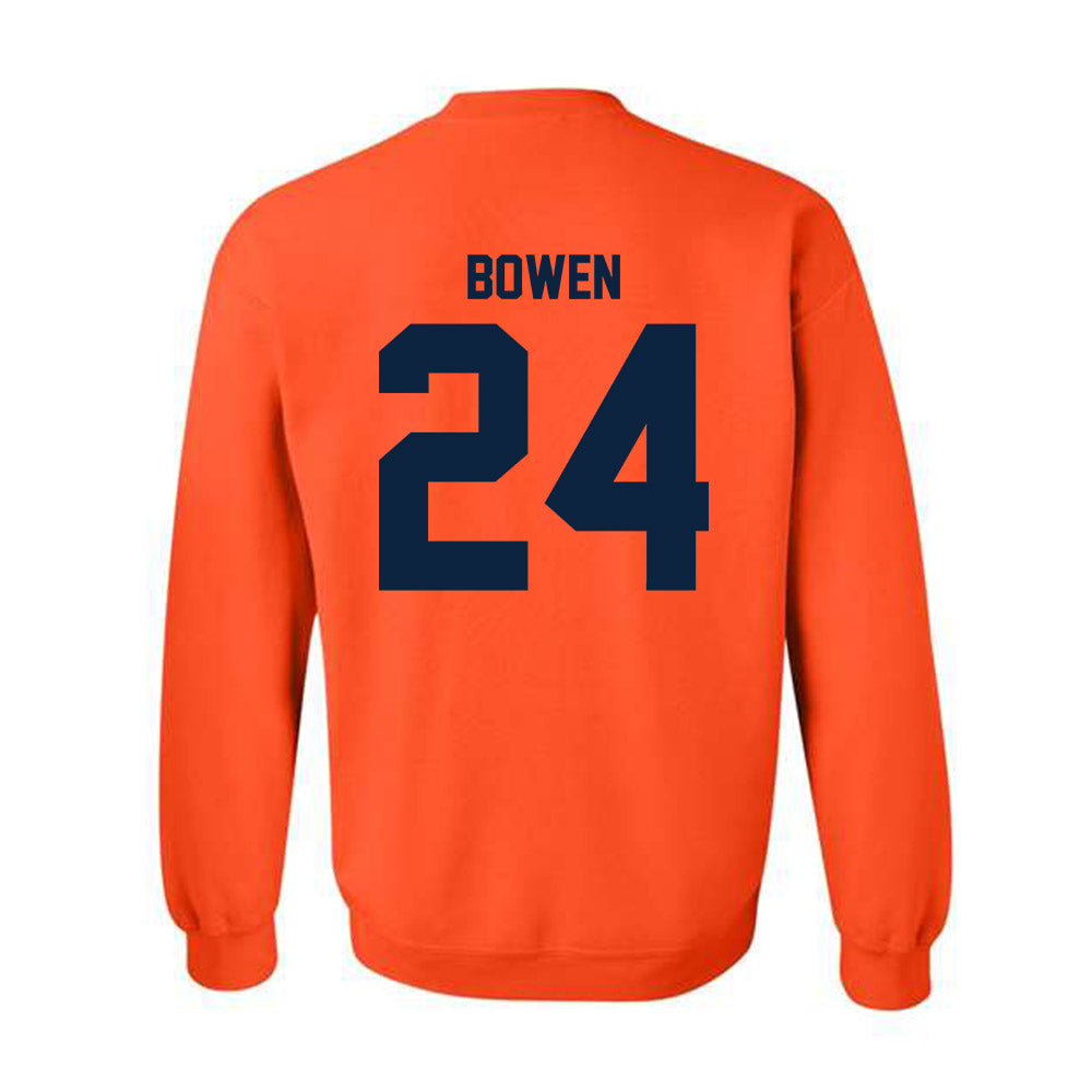Syracuse - NCAA Men's Lacrosse : Dante Bowen - Classic Shersey Crewneck Sweatshirt-1
