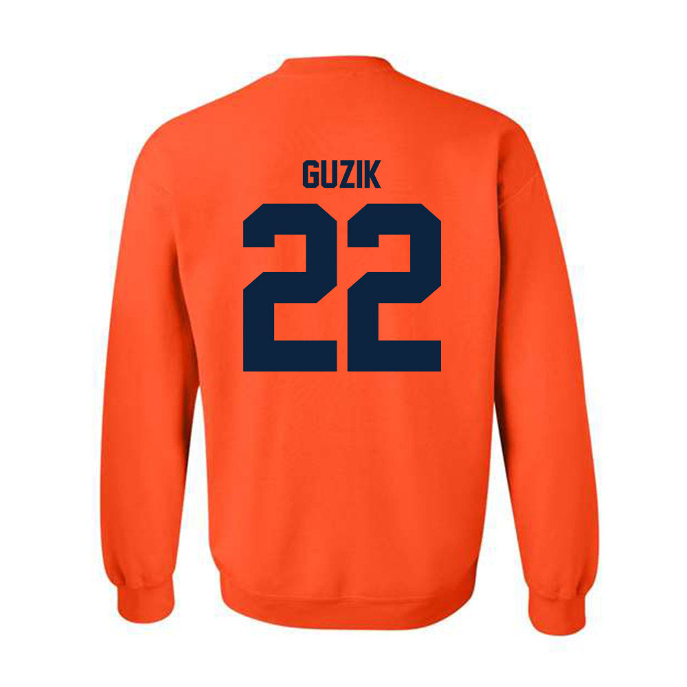 Syracuse - NCAA Women's Lacrosse : Molly Guzik - Classic Shersey Crewneck Sweatshirt-1
