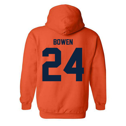 Syracuse - NCAA Men's Lacrosse : Dante Bowen - Classic Shersey Hooded Sweatshirt-1