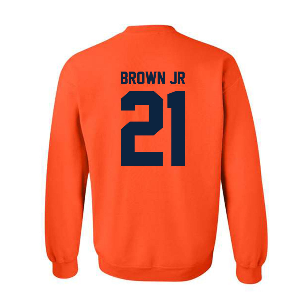 Syracuse - NCAA Football : Francis Brown Jr - Classic Shersey Crewneck Sweatshirt-1