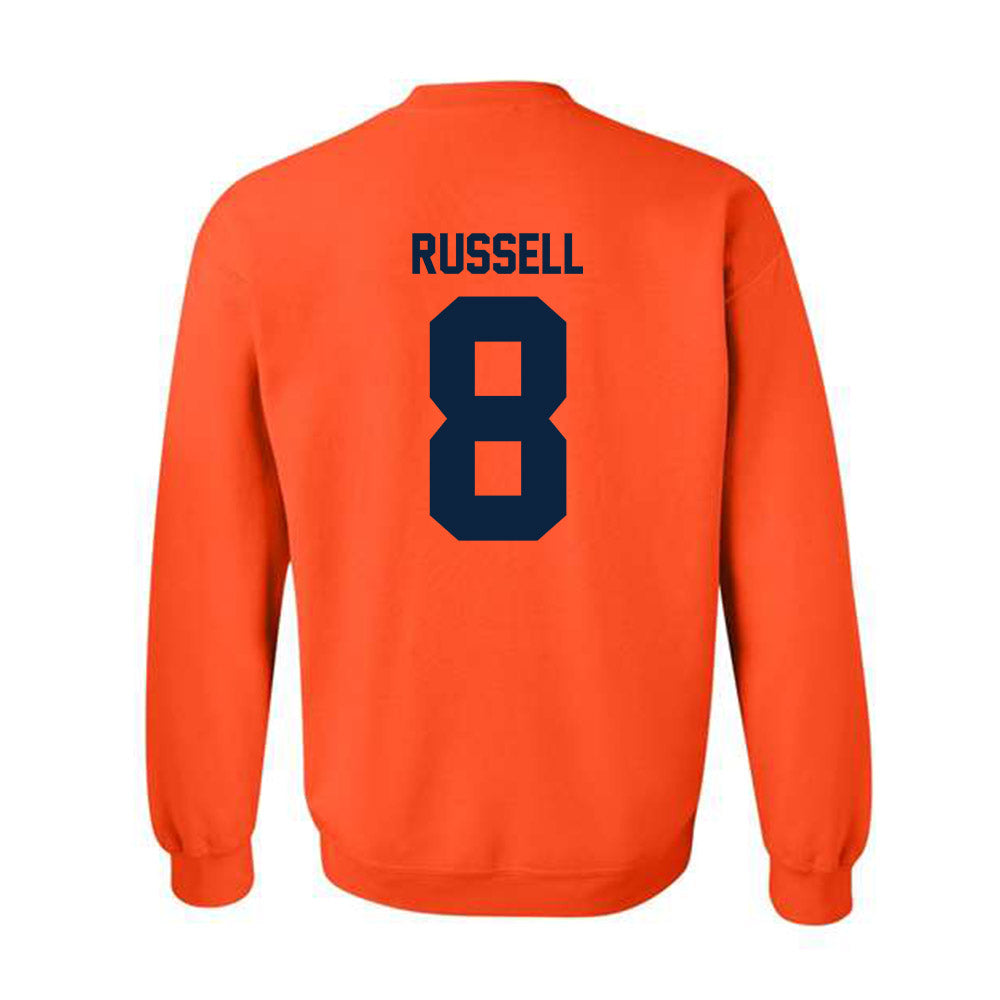Syracuse - NCAA Football : Tyshawn Russell - Classic Shersey Crewneck Sweatshirt-1