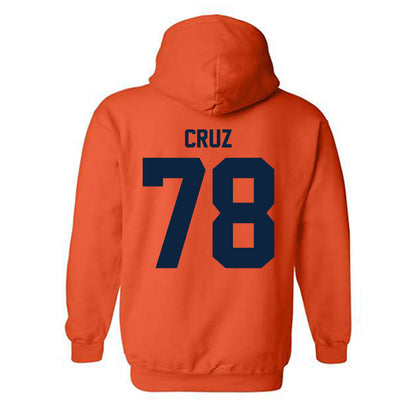 Syracuse - NCAA Football : Joe Cruz - Hooded Sweatshirt