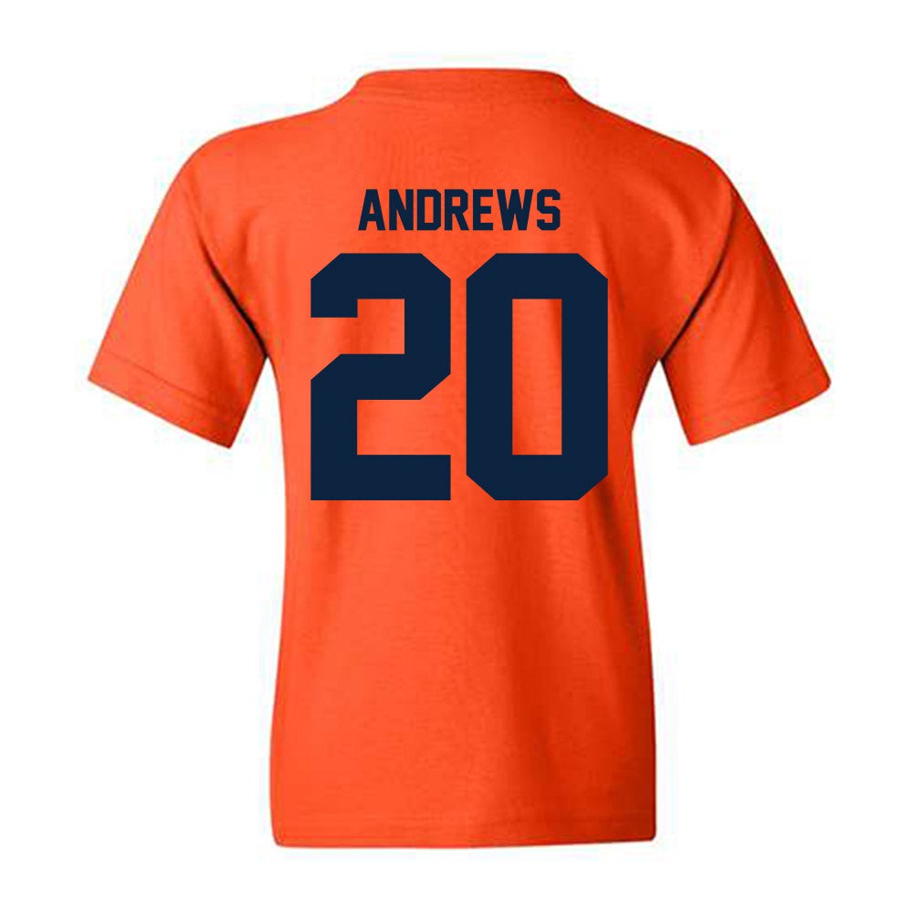 Syracuse - NCAA Football : Rayshon Andrews - Classic Shersey Youth T-Shirt-1