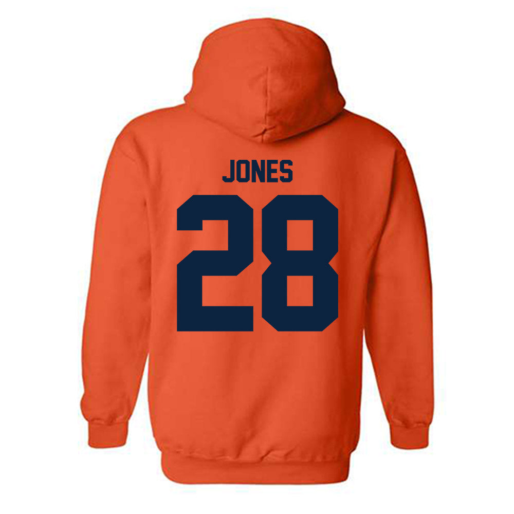 Syracuse - NCAA Women's Lacrosse : Harper Jones - Classic Shersey Hooded Sweatshirt-1