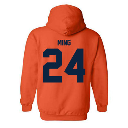 Syracuse - NCAA Men's Soccer : Sachiel Ming - Classic Shersey Hooded Sweatshirt-1