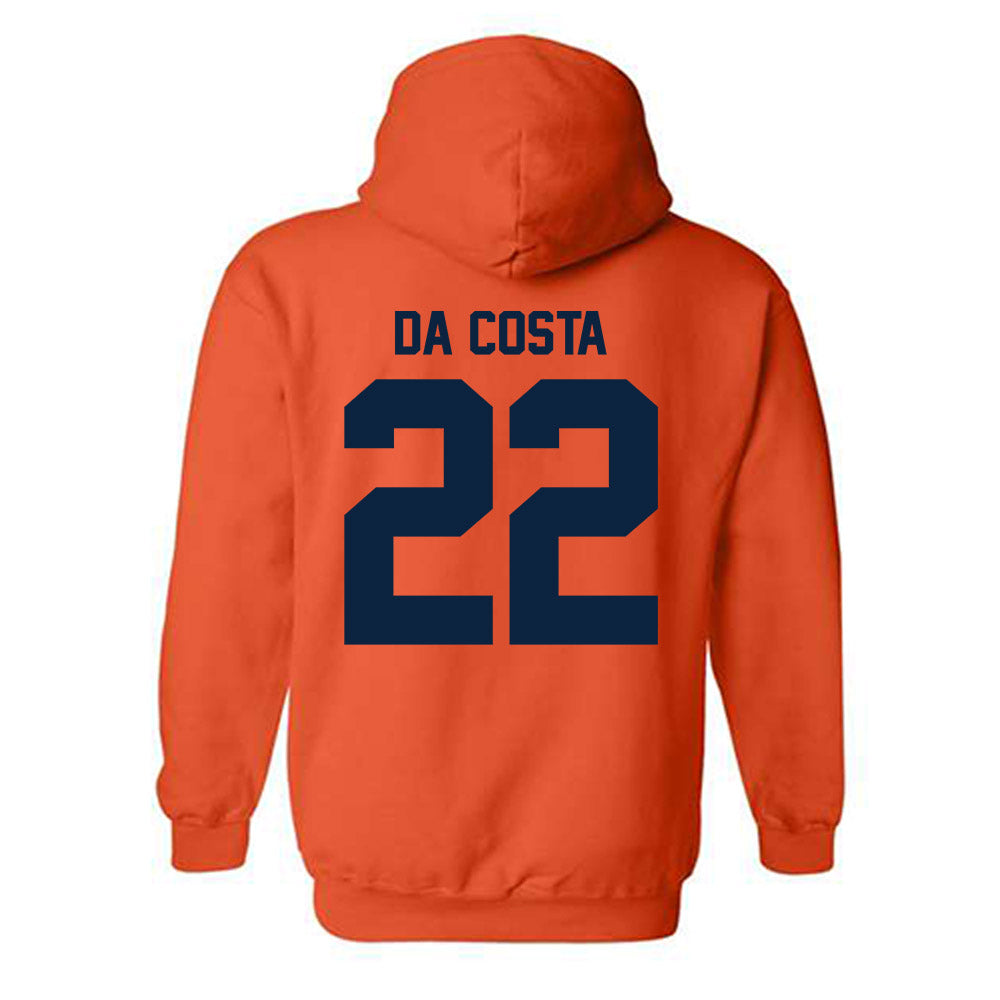 Syracuse - NCAA Men's Soccer : Kelvin Da Costa - Classic Shersey Hooded Sweatshirt-1