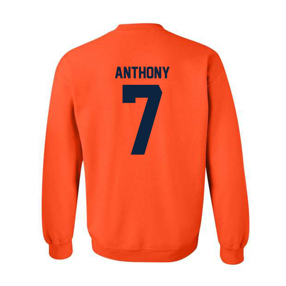 Syracuse - NCAA Men's Basketball : Kiyan Anthony - Classic Shersey Crewneck Sweatshirt-1