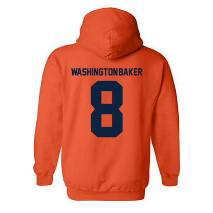 Syracuse - NCAA Football : Elijah Washington-Baker - Classic Shersey Hooded Sweatshirt-1