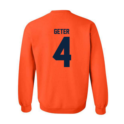 Syracuse - NCAA Football : Chase Geter - Classic Shersey Crewneck Sweatshirt-1