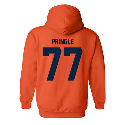 Syracuse - NCAA Football : Kam Pringle - Classic Shersey Hooded Sweatshirt-1