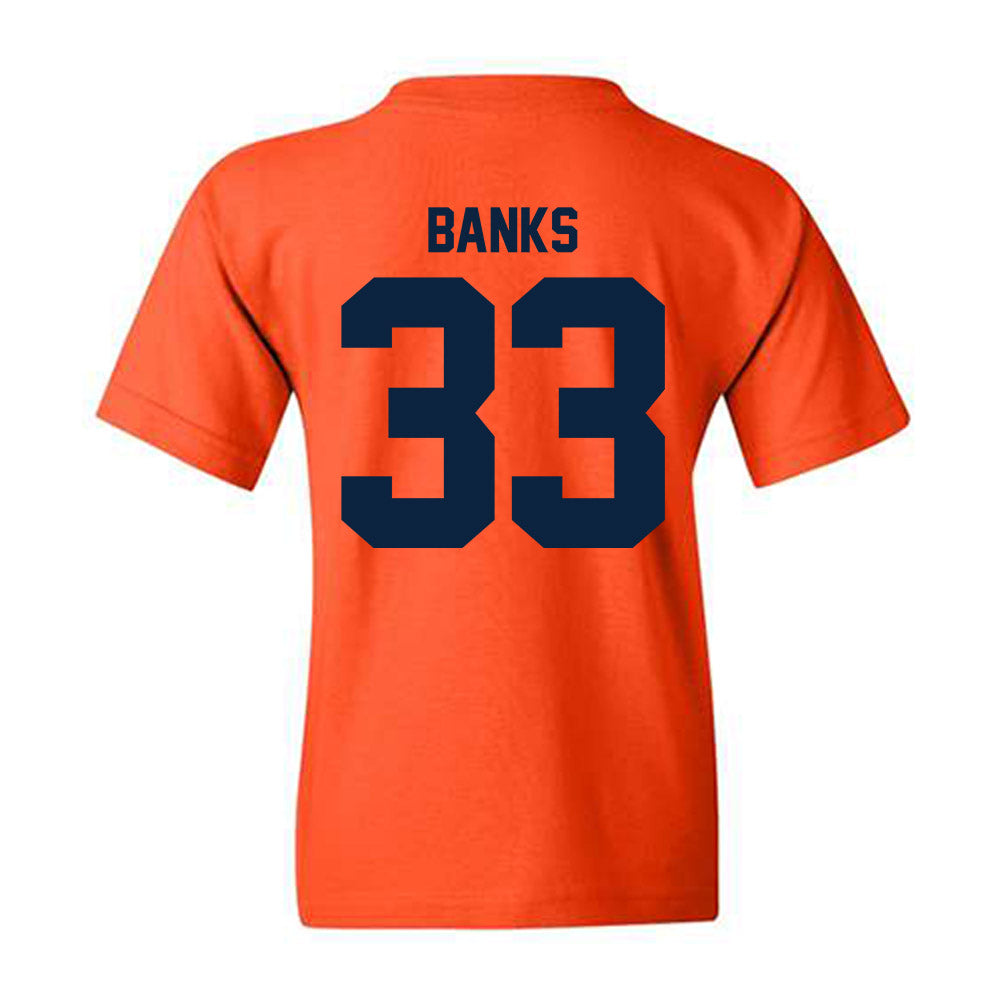 Syracuse - NCAA Men's Lacrosse : Liam Banks - Classic Shersey Youth T-Shirt-1